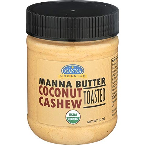 Manna Organics, Cashew Butter Coconut, 12 Ounce