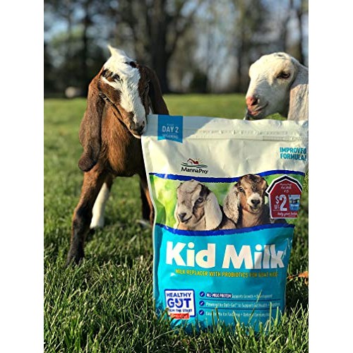 Manna Pro Milk Replacer With Probiotics For Goat Kids | High In