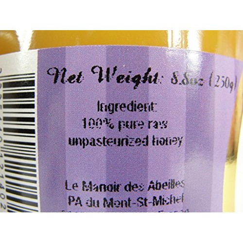 Manoir Des Abeilles · Lavender Honey, Glass Jar · 250G 8.8 Oz