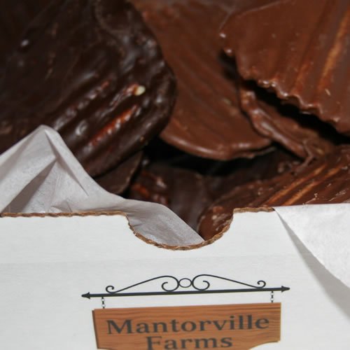 Chocolate Covered Potato Chips No-Melt Guarantee Dark Chocola