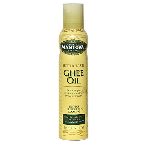 Mantova Ghee Butter Spray - 34% Ghee Butter | 33% Avocado Oil |