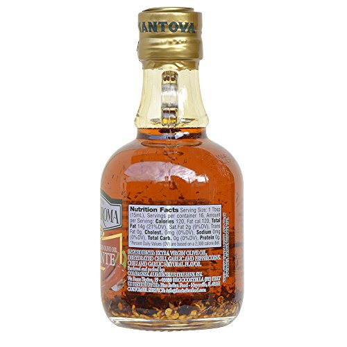 8.5 Oz Grandaroma Piccante Flavored Extra Virgin Olive Oil, Inf