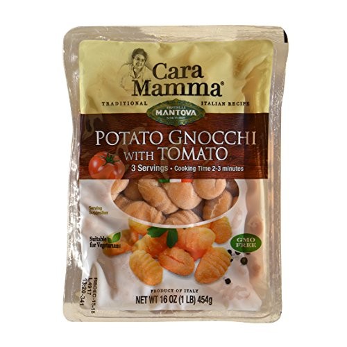Cara Mamma Sundried Tomato Potato Gnocchi Pack Of 6, Gmo Fre