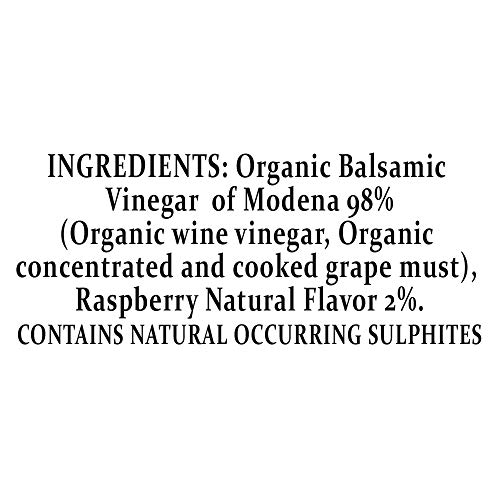 Mantova Fratelli Raspberry Organic Balsamic Vinegar, 8.5 Oz