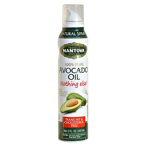 Mantova 100% Avocado Oil Spray 5 Oz. Spray Bottle - Manage Oil A