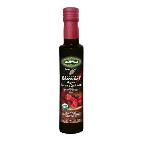 Mantova Fratelli Raspberry Organic Balsamic Vinegar, 8.5 Oz