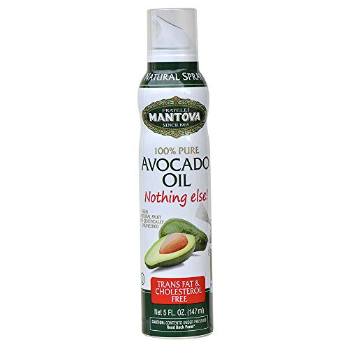 Mantova 100% Avocado Oil Spray 5 Oz. Spray Bottle - Manage Oil A
