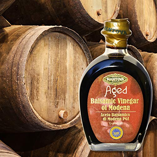 Mantova Aged Balsamic Vinegar Of Modena, Igp, Perfect For Salad