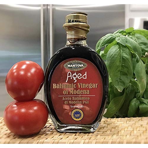 Mantova Aged Balsamic Vinegar Of Modena, Igp, Perfect For Salad