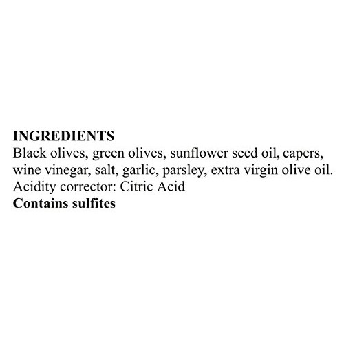 Mantova Bruschetta Olive, 6-Ounce Bottles Pack Of 4