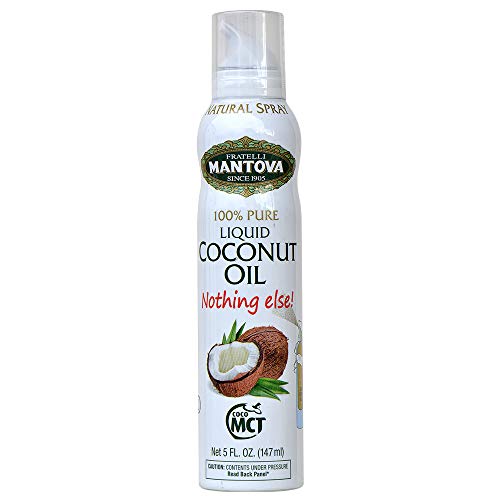 Mantova Coconut Mct Oil Spray - Healthy Fats, Keto-Friendly, Gre