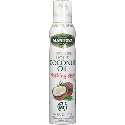 Mantova Coconut Mct Oil Spray - Healthy Fats, Keto-Friendly, Gre