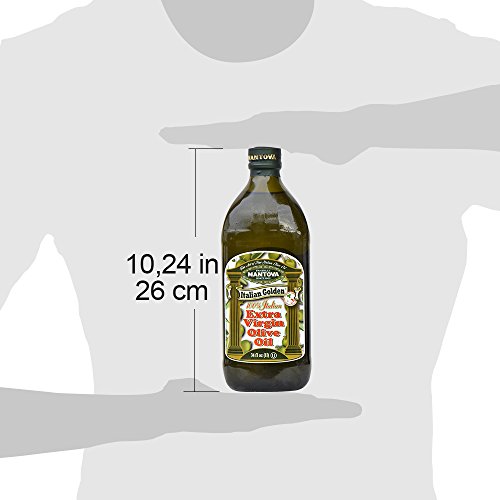 Mantova Extra Virgin Golden Italian Olive Oil, 68 Ounce Pack Of 2