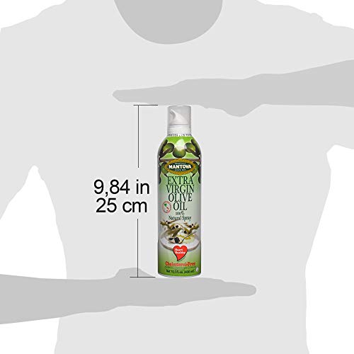 Mantova Extra Virgin Olive Oil Spray, 13.5 Oz Pack Of 2