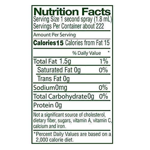 Mantova Extra Virgin Olive Oil Spray, 13.5 Oz Pack Of 2