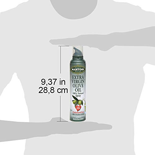 Mantova Extra Virgin Olive Oil Spray 8.5 Oz. Spray Bottle Pack