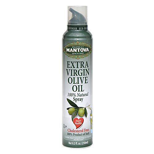 Mantova Extra Virgin Olive Oil Spray 8.5 Oz. Spray Bottle Pack
