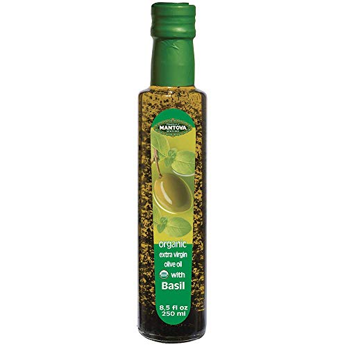 Mantova Flavored Extra Virgin Olive Oil Variety Pack: Garlic, Ba
