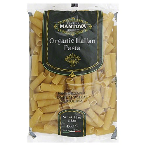 Mantova Italian Organic Pasta 1-Pound Bags -Pack Of 12