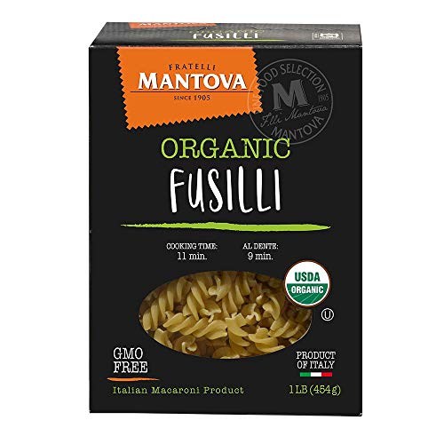 Mantova Italian Organic Spirali Pasta - 100% Durum Semolina Orga