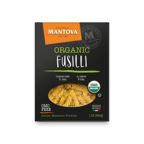 Mantova Italian Organic Spirali Pasta - 100% Durum Semolina Orga