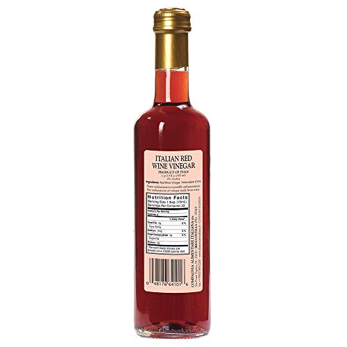 Mantova Italian Red Wine Vinegar, 16.9 Oz Pack Of 2