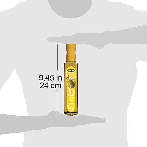Mantova Lemon Organic Flavored Extra Virgin Olive Oil Pack Of 2