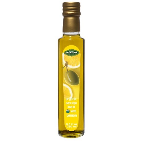 Mantova Lemon Organic Flavored Extra Virgin Olive Oil Pack Of 2