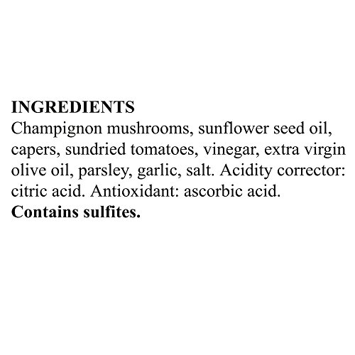 Mantova Mushroom Bruschetta Topping 6 Oz, Made With Fresh Wild I