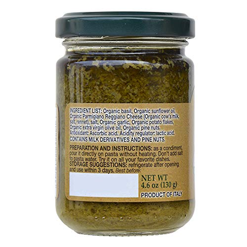 Mantova Organic Pesto Genovese Pack Of 4