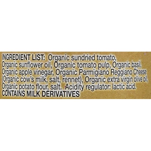 Mantova Organic Red Pesto With Sundried Tomato, 4.6 Ounce