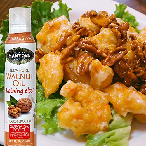 Mantova %100 Pure Cooking Spray Oil With Omega-3 Perfect For Ket