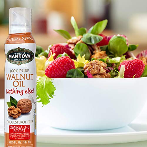 Mantova %100 Pure Cooking Spray Oil With Omega-3 Perfect For Ket