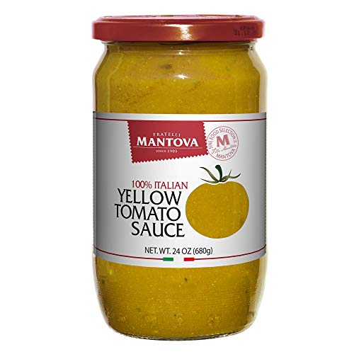 Mantova Yellow Italian Tomato Sauce 24 Ounce Pack Of 2, 100% I