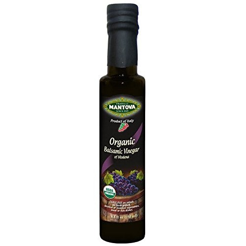 Organic Balsamic Vinegar Of Modena 8.5 Oz, With A Sweet, Clean,