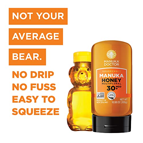Manuka Doctor - Mgo 30+ Squeezy Raw Manuka Honey Multifloral, 10