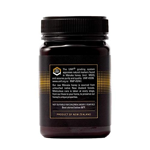 Manukora Umf 20+/Mgo 830+ Raw Mānuka Honey 500G/1.1Lb Authenti