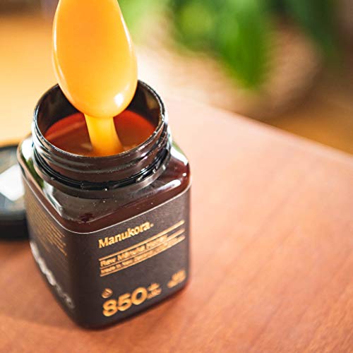 Manukora Umf 20+/Mgo 850+ Raw Mānuka Honey 250G/8.8Oz Authenti