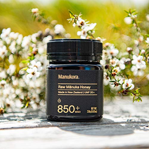 Manukora Umf 20+/Mgo 850+ Raw Mānuka Honey 250G/8.8Oz Authenti