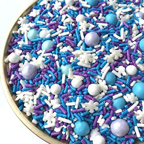 Let It Snow Sprinkle Medley | Snowflake Sprinkles | Winter Sprin