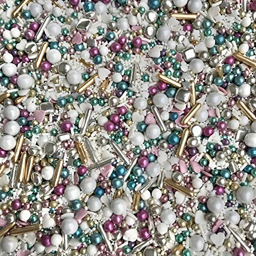 Manvscakes | Shimmer Sprinkles | Metallic Sprinkle Mix | Cake De