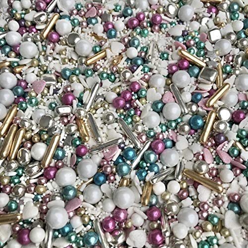 Manvscakes | Shimmer Sprinkles | Metallic Sprinkle Mix | Cake De