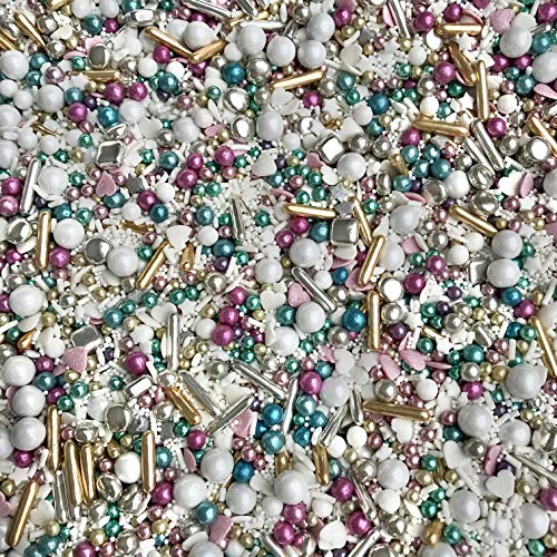 Manvscakes | Shimmer Sprinkles | Metallic Sprinkle Mix | Cake De