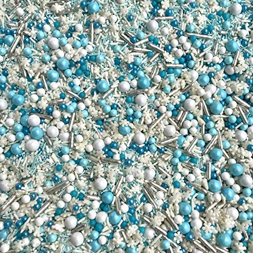 Sprinkles | Frozen In Sugar Sprinkle Mix | Blue Sprinkles | Conf