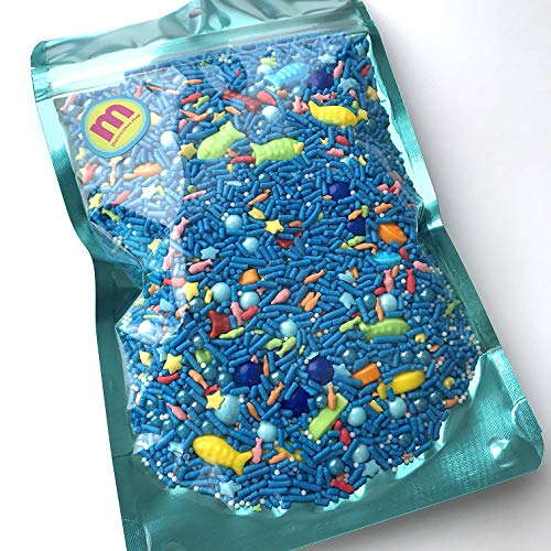 Sprinkles | Gone Fishing | 8 Ounces | Fish Candy | Cake Sprinkle