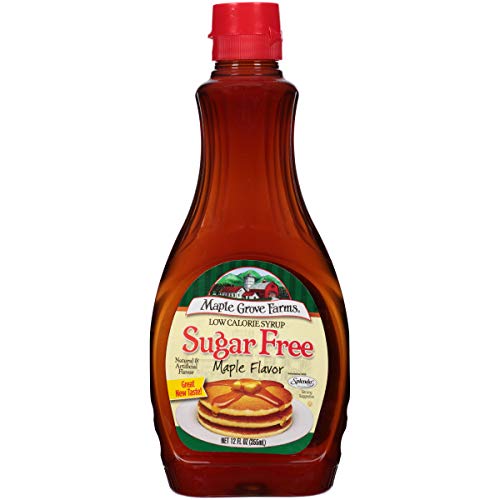 Maple Grove Farms, Syrup, Sugar Free, Maple Flavor, 12 Ounce Pa