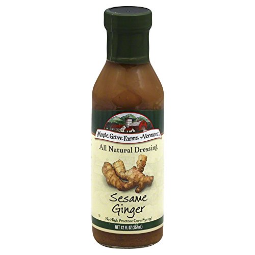 Maple Grove Farms Sesame Ginger Dressing, 12 Ounce - 6 Per Case.