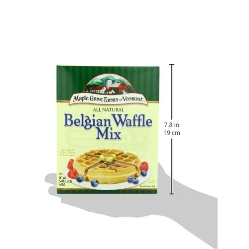Maple Grove Farms Belgian Waffle Mix, 24 Ounce Pack Of 6