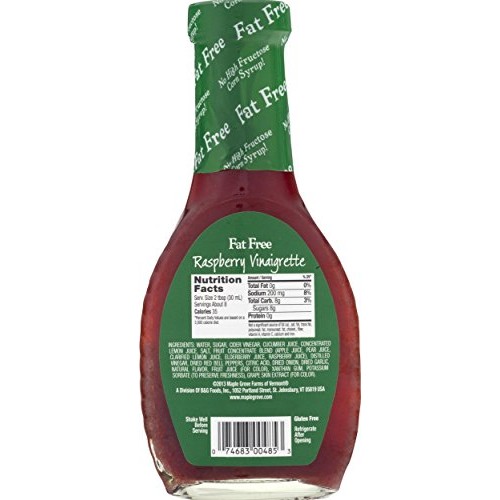 Maple Grove Farms Fat Free Salad Dressing, Raspberry Vinaigrette