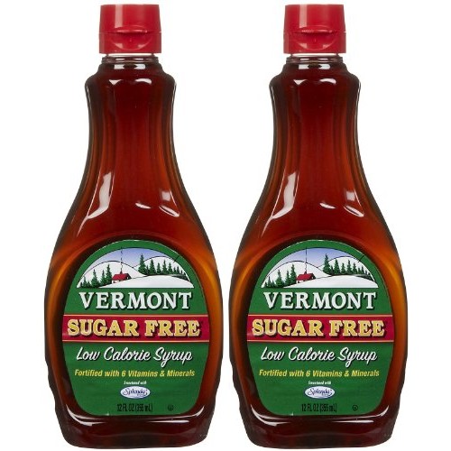 Maple Grove Farms Vermont Sugar Free Syrup, 12 Fl Oz Pack Of 2
